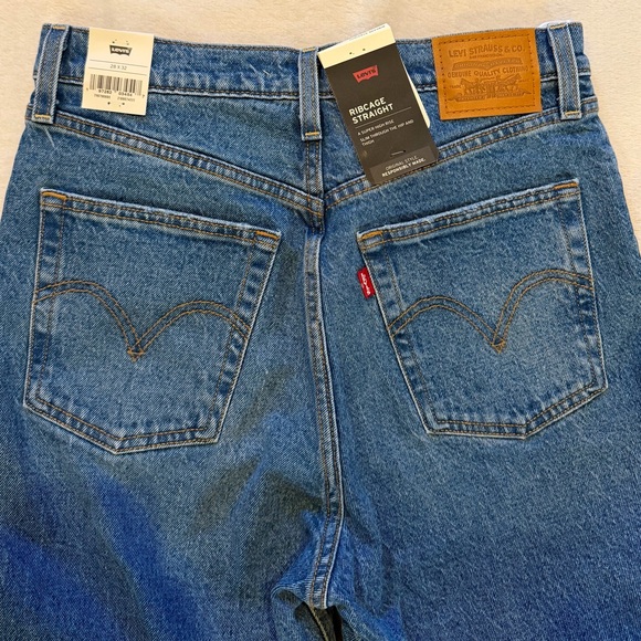 Levi's Ribcage Full Length Women’s Jeans - Picture 7 of 12
